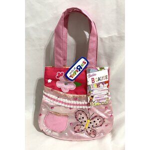 Mattel Barbie Bcause Purse Bag Toys R Us Limited Edition Pink Butterfly NWT New